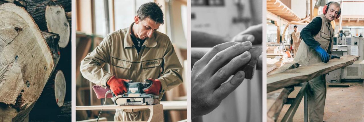 Meble z litego drewna marki Artisan ręcznie wykonane w Bośni i Hercegowinie